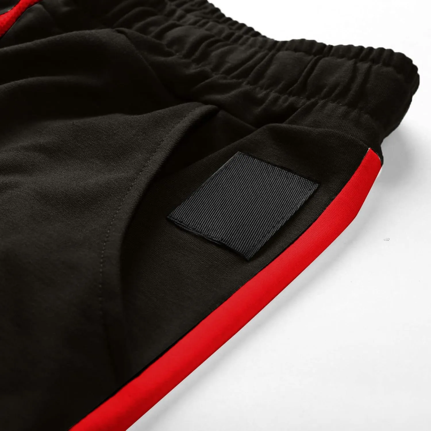 Mens Workout Cargo Sweatpants Stretch Elastic Waist Multiple Pockets Sports Pants Fitness Sports Trousers Men's Cargo
