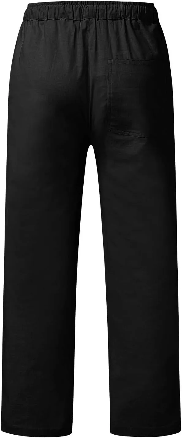 Mens Workout Cargo Sweatpants Sweatpants for Mens Mens Heavyweight Fleece Jogger Pants Drawstring Trousers Stretch