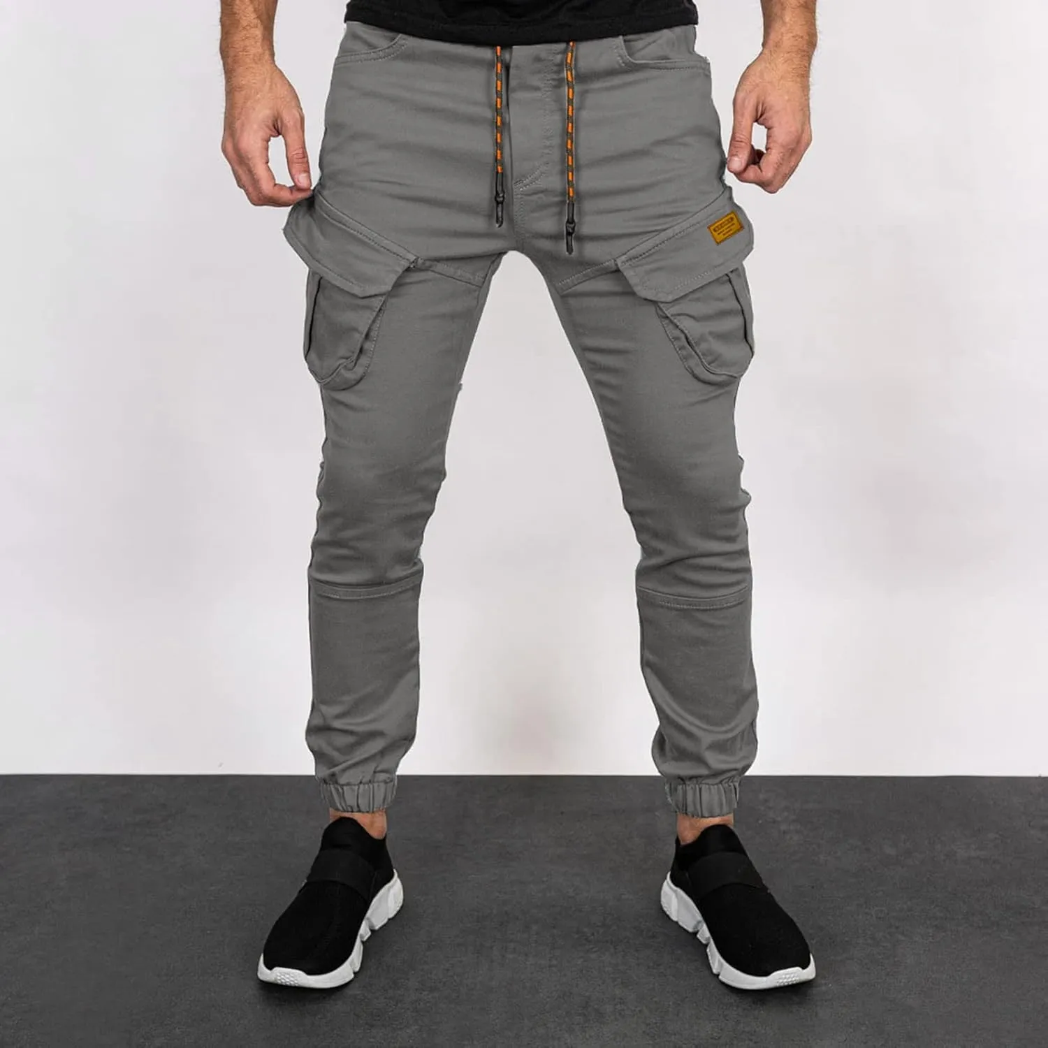 Mens Workout Cargo Sweatpants Sweatpants with Pockets for Workout Jogging Running Men's Heavyweight Sweatpants Fleece