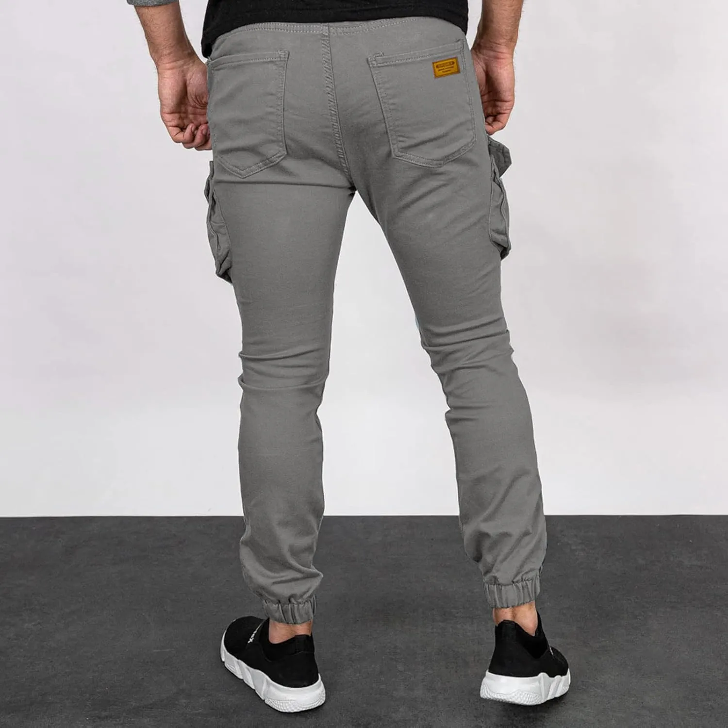 Mens Workout Cargo Sweatpants Sweatpants with Pockets for Workout Jogging Running Men's Heavyweight Sweatpants Fleece
