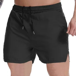 Men's Workout Running Shorts Quick Dry Active 5 Inches Shorts with Pockets, Lightweight, Breathable