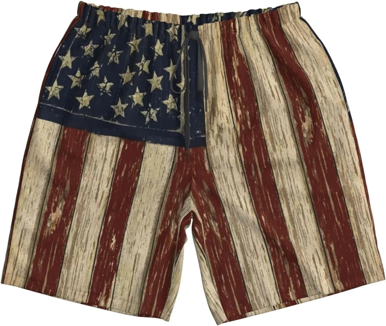 Old Glory American Flag Men's Mesh Basketball Shorts Drawstring Shorts Men Summer Shorts Athletic Gym Workout Shorts