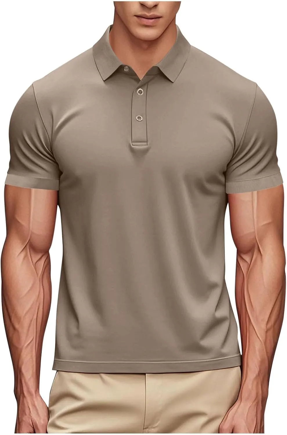 Plus Size Basic Golf Polo Shirts Women Summer Mesh Quick Dry Short Sleeve Button Up Collared T-Shirt Lightweight Casual Tops