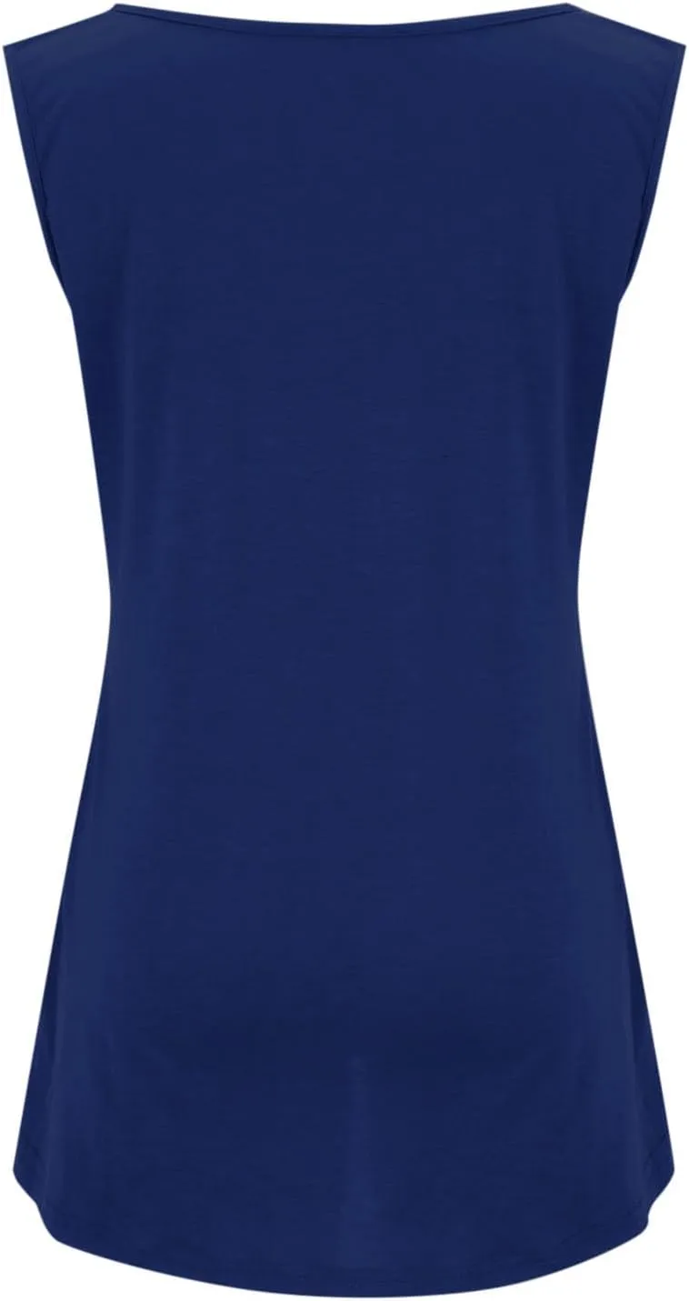 Plus Size Tops for Women Loose Fit Tank Top Summer Casual Scoop Neck Trendy Sleeveless Shirts Fashion Flowy Blouse
