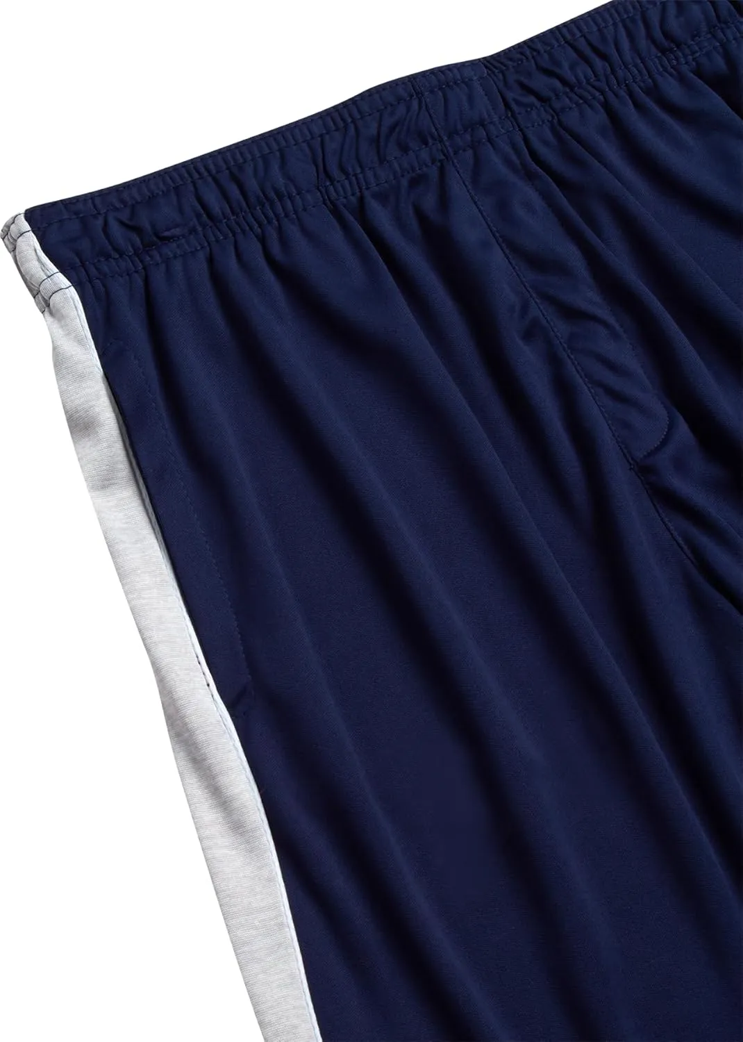 RBX Boys' Athletic Shorts - 2 Pack Breathable Poly Fleece Performance Shorts with Pockets - Active Shorts for Boys