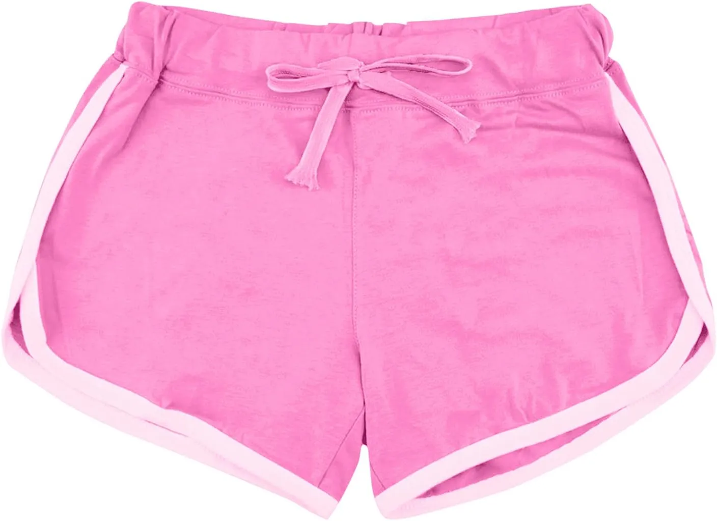 SHAOBGE Biker Shorts for Women Workout Running Shorts High Waisted Yoga Shorts Striped Sweat Shorts Casual Drawstring Shorts