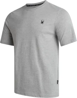 Spyder Mens T-Shirts - Soft Cotton Blend Jersey Crewneck Short Sleeve Shirts for Men, Casual Shirts for Workout & Daily Wear