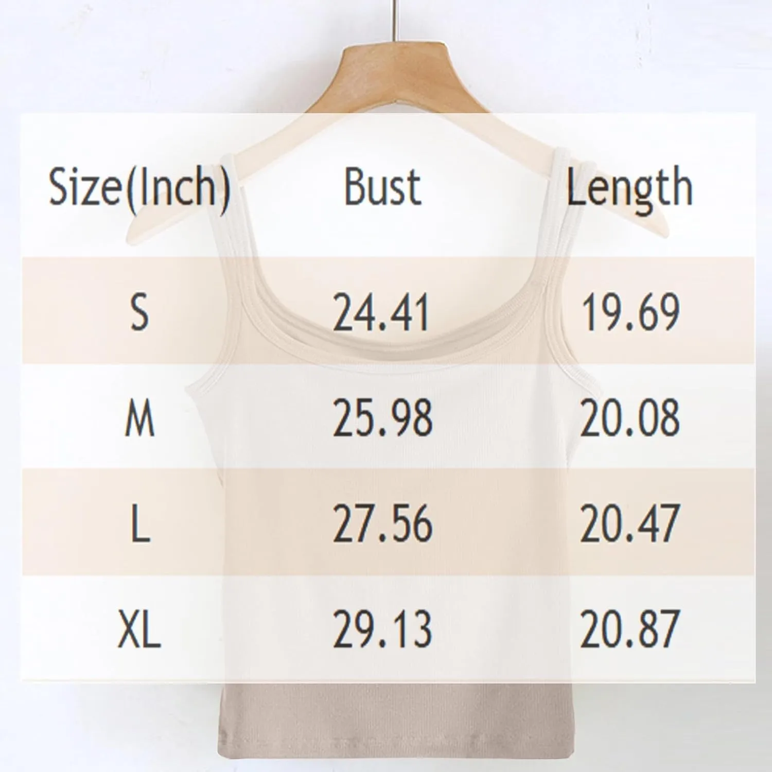 Tank Top for Women Summer Square Neck Tank Tops Workout Solid Color Camisole Sleeveless Clothes 2025