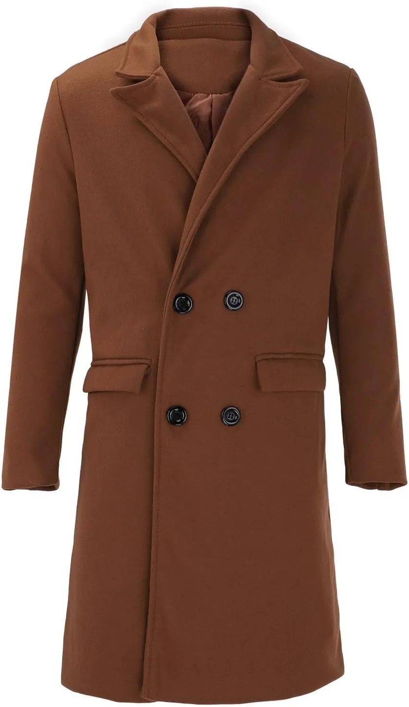 Trench Coats for Mens 2023 Fall Winter Hooded Jackets ies Windbreaker Coats 2023 Trench Coats Windbreaker Parka Coat