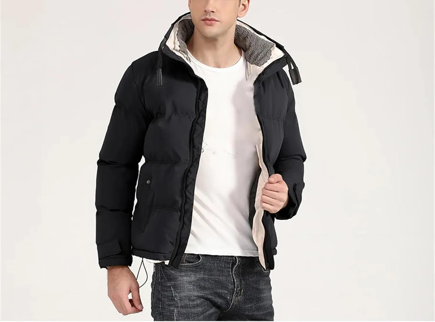 Winter Jacket Streetwear Down Cotton Coat Men's Jackets Puffer Coats