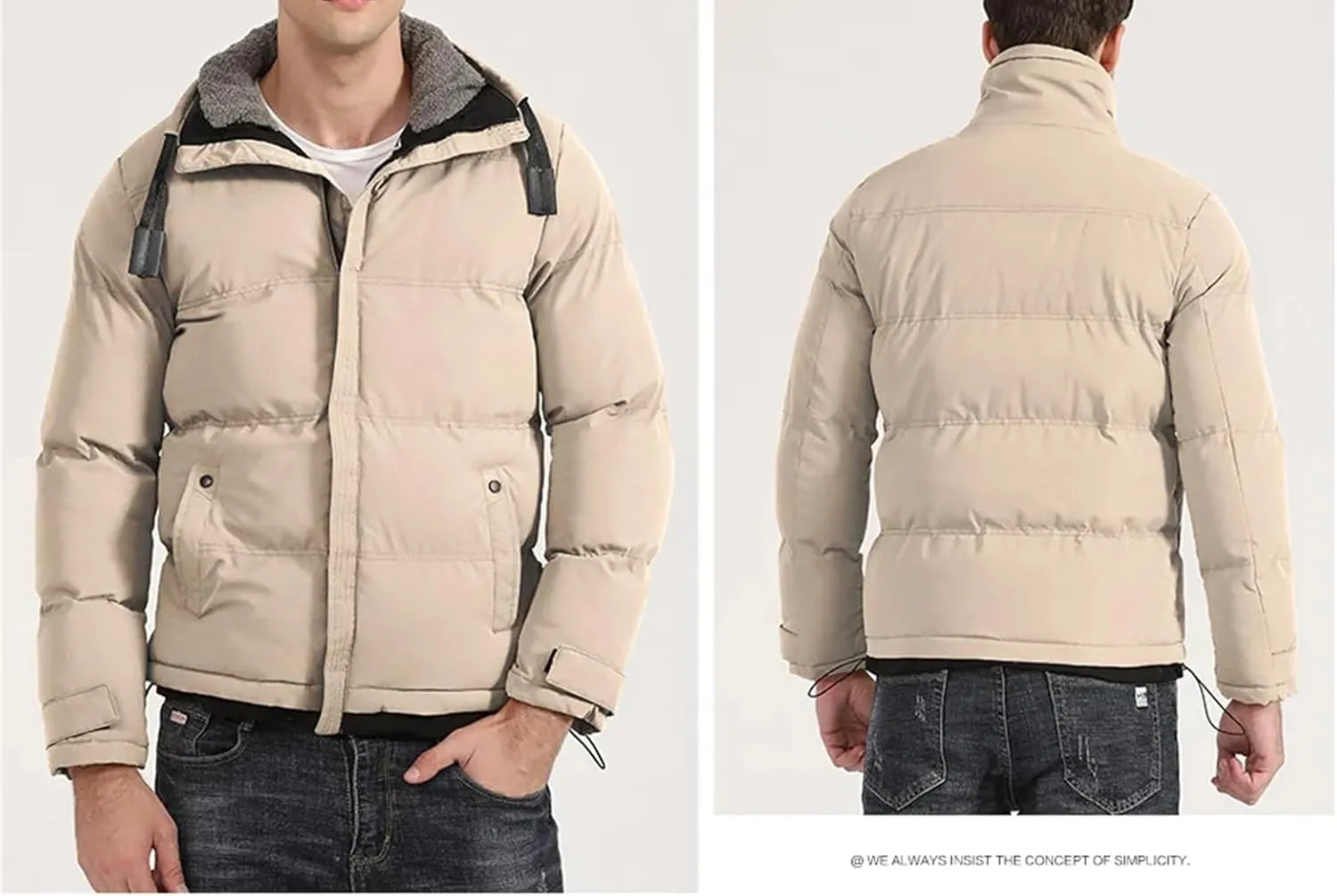 Winter Jacket Streetwear Down Cotton Coat Men's Jackets Puffer Coats