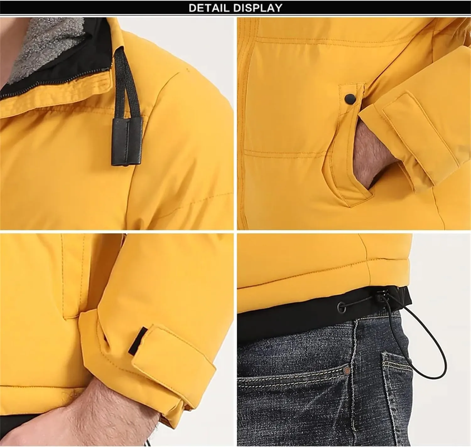 Winter Jacket Streetwear Down Cotton Coat Men's Jackets Puffer Coats