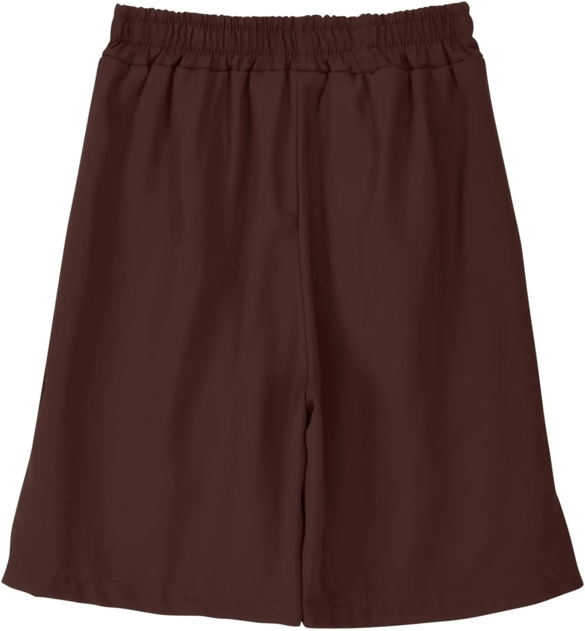 Womens Cotton Linen Shorts Casual Solid Wide Leg Shorts Comfy Elastic High Waisted Shorts Summer Beach Shorts