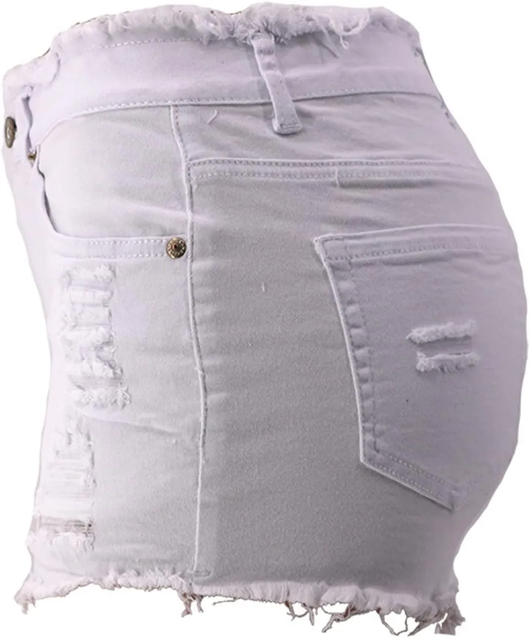 Womens Jean Shorts Ripped Denim Shorts with Pockets High Waisted Shorts Y2k Cargo Shorts Trendy Distressed Shorts