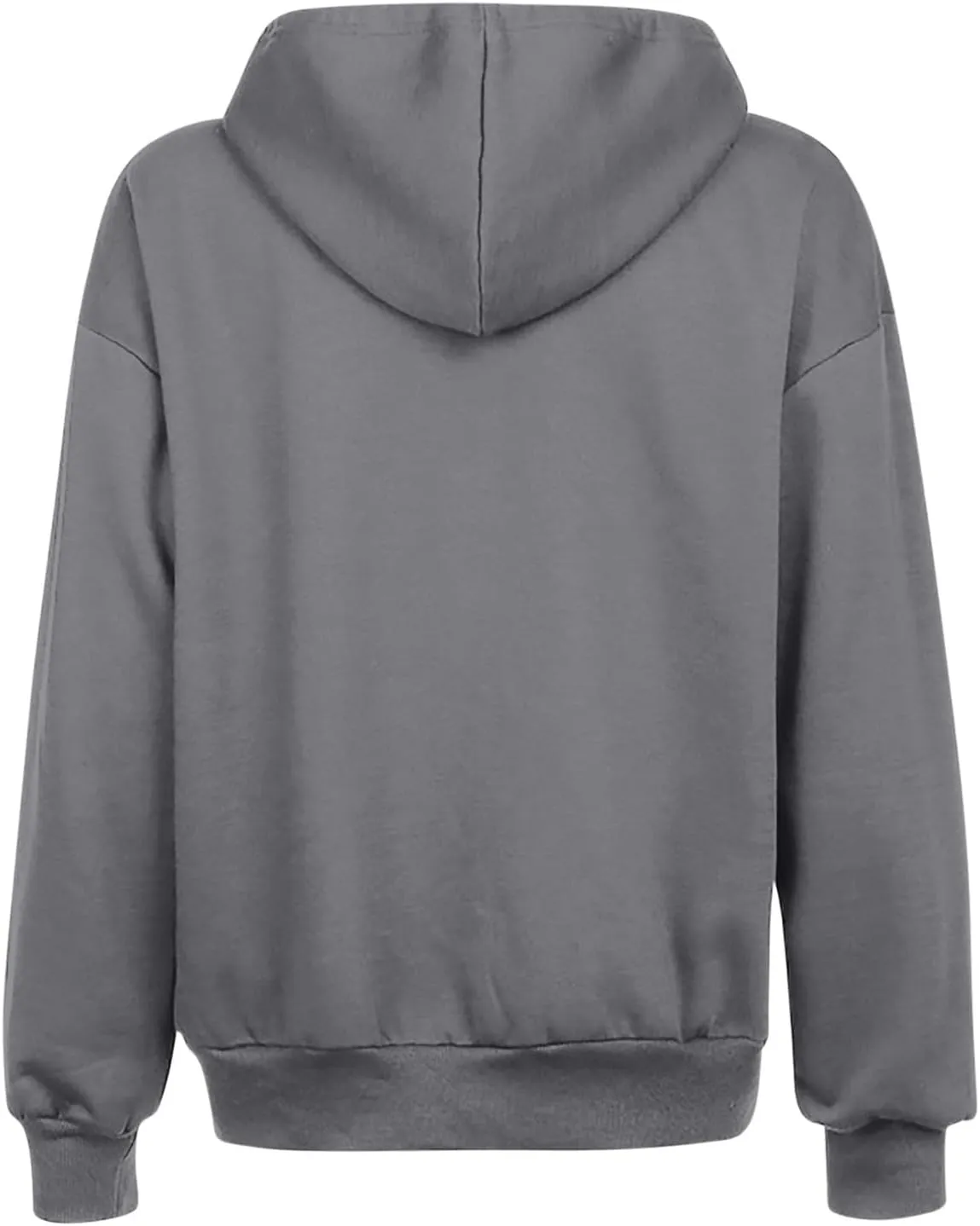 Women's Oversized Y2K Hoodies Zipper Drawstring Hooded Jackets 2023 Trendy Lightweight Dressy Streetwear with Pockets