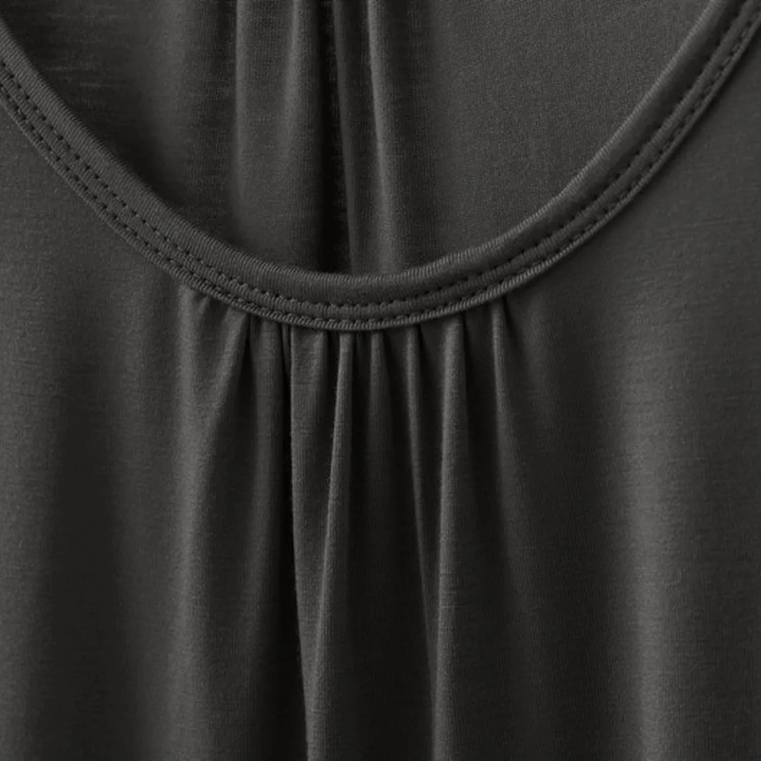 Women's Summer Tank Tops Loose Fit Pleated Scoop Neck Shirts Casual Sleeveless Tops for Beach Vacation