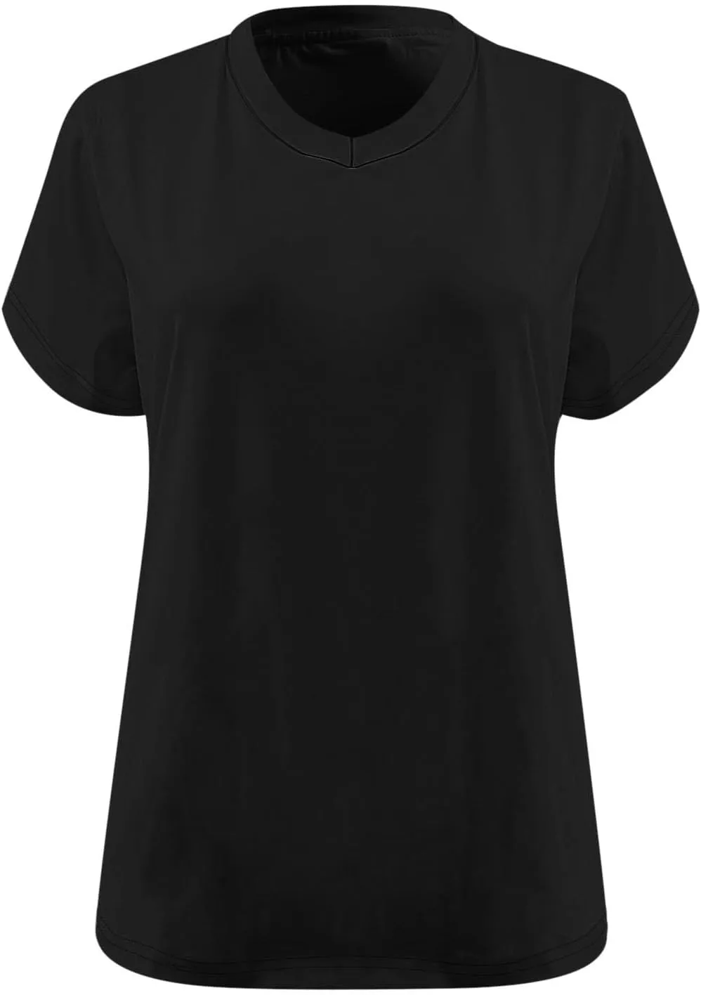 Women's T Shirt Womens Oversized Shirts Summer V Neck Tunic Tops Casual Loose Fit Workout Short Sleeve 2025 Beach Vacation