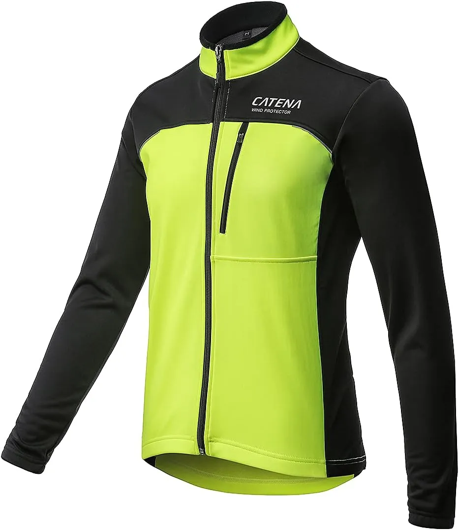 Womens Windproof Fleece thermal Jacket Running Cycling Sports Bicycle Jackets, Warm Windbreaker Coats For Women