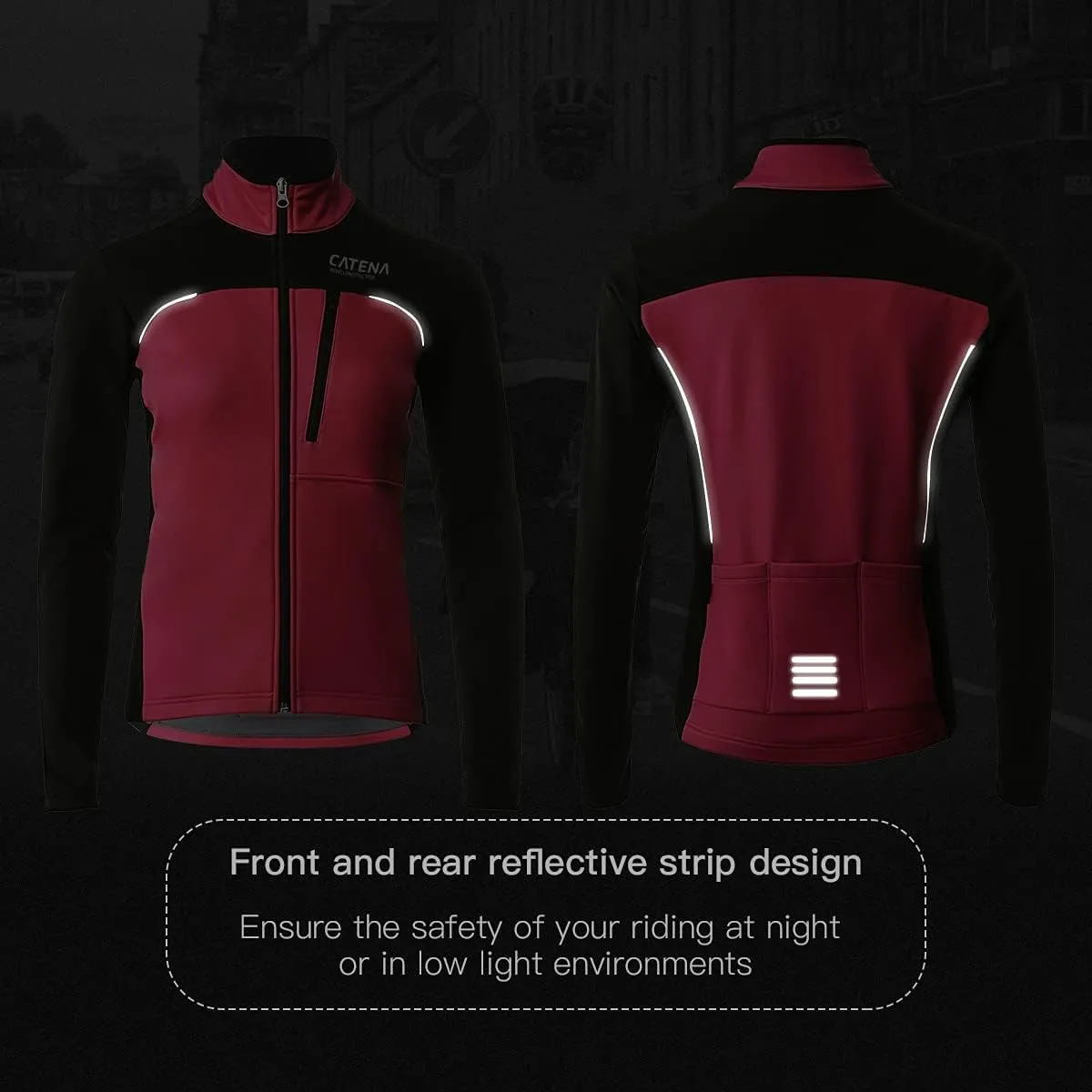 Womens Windproof Fleece thermal Jacket Running Cycling Sports Bicycle Jackets, Warm Windbreaker Coats For Women