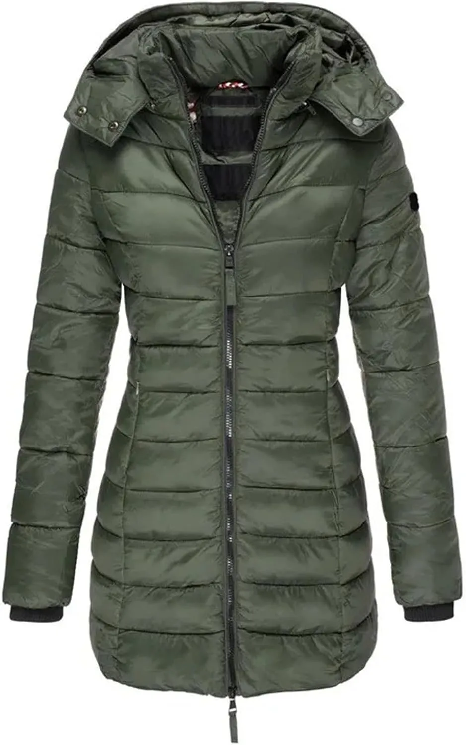 Womens Winter Coats with Hood Thicken Quilted Puffer Parka Jacket Oversized Long Sherpa Jackets Warm Bubble Coat