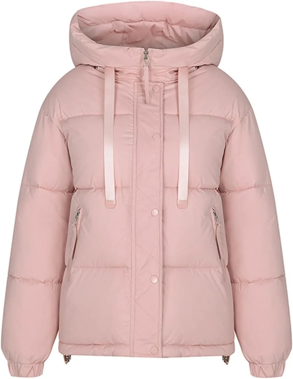 Women's Winter Thickened Padded Warm Down Coat Jacket Quilted Hooded Puffer jacket Oversized 2024 Trendy Parka Outerwear
