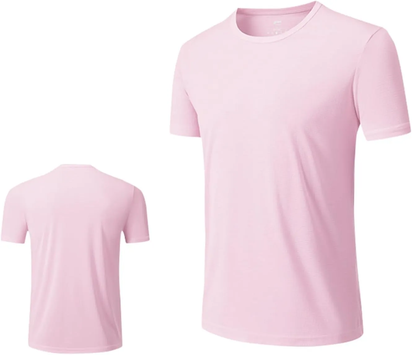 Workout Shirts Women Short Sleeve Crew Neck Plain T Shirts Casual Summer Textured Waffle Knit Tops Hiking Shirts
