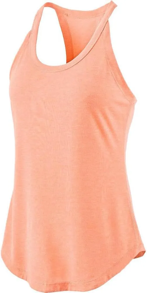 Workout Tank Tops Woman Racerback Sleeveless Running Tanks Scoop Neck Loose Athletic Yoga Camisole Sports Shirts