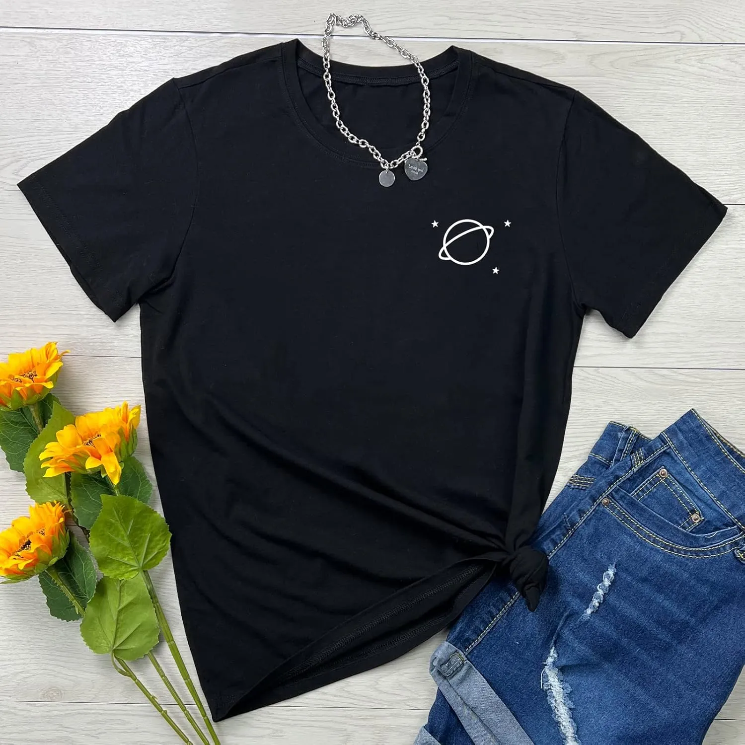 YITAN Women Cute Tees Graphic Tops
